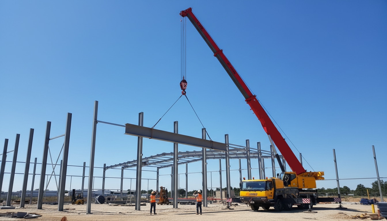 steel beam lifting